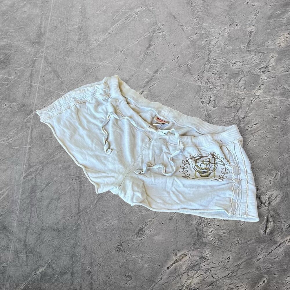 Mossimo Y2K vtg 00s cute low rise beachwear summer micro booty shorts cover up